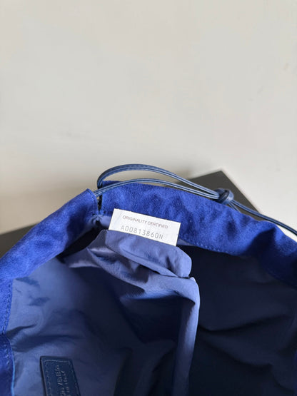 Bottega Veneta 2026 Dust Bag 32cm Blue Suede 137068