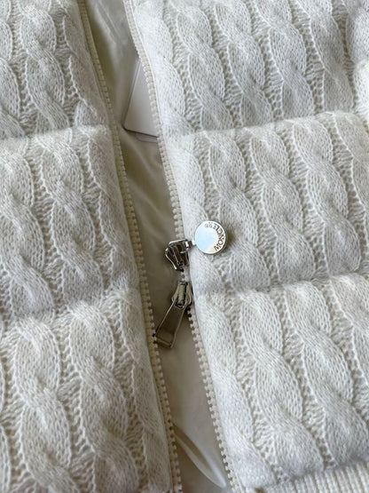 MC 25 Jacket White Wool 0004