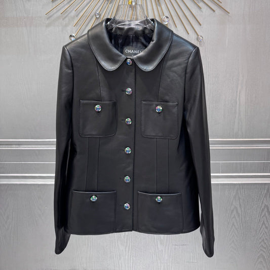 CC 25 Jacket Black Lambskin 020802090