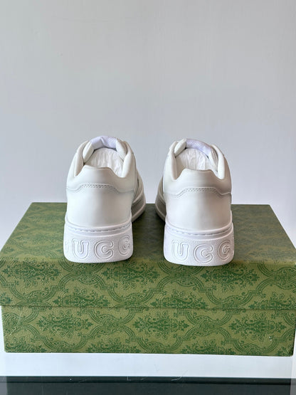 GG Men's Sneaker White Cowhide 535208