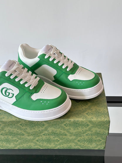GG Men's Sneaker Green Cowhide 535210