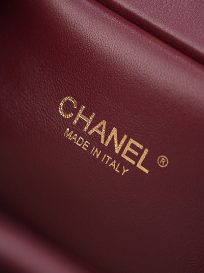 Chanel 2026 Shopping Bag 23cm Calfskin And Gold-tone
