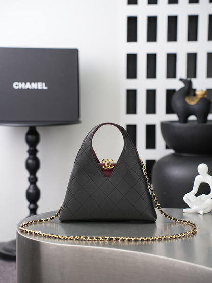 Chanel 2026 Shopping Bag 23cm Calfskin And Gold-tone