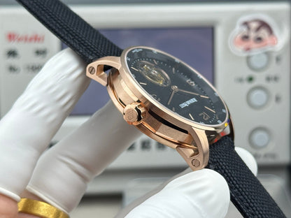 Audemars Piguet Code 11.59 Selfwinding Flying Tourbillon Rose Gold Case Black Dial