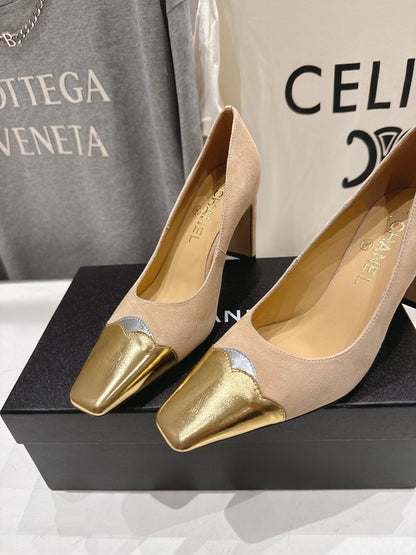 Chanel 2026 Pump 90mm Suede 852617