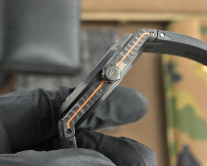 Audemars Piguet Royal Oak 41mm Custom Carbon Black Orange Dial
