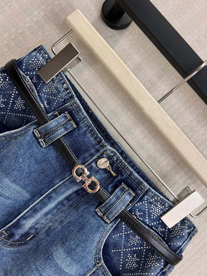 Dior 2026 Washed Blue Pants Cotton 400650
