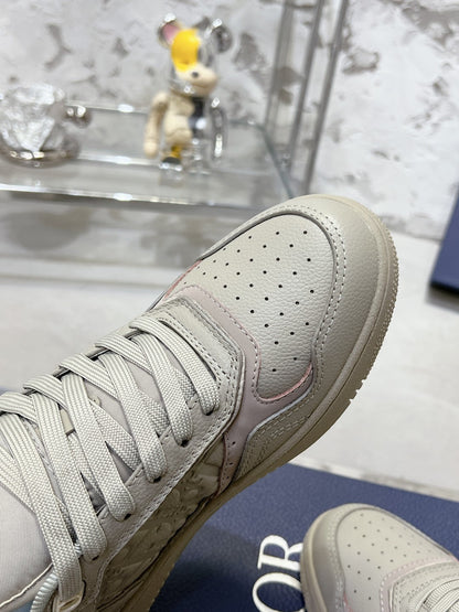 CD B27 Sneaker 30mm In Light Grey Calfskin 100631