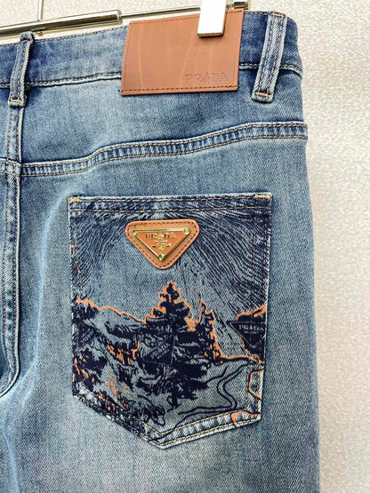 PRA 2026 Men's Jeans Blue Denim 851904
