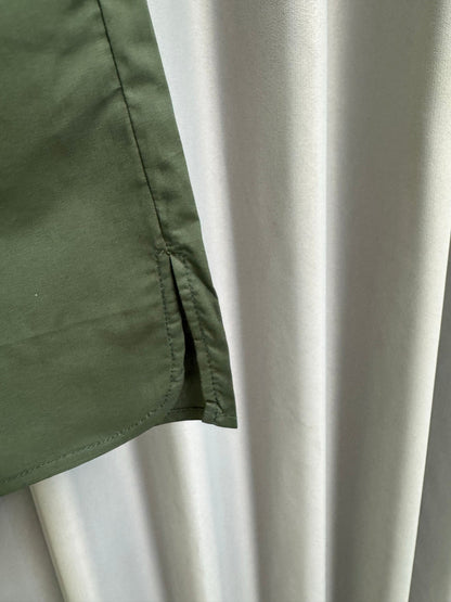 Fendi 2026 Men's Casual Shorts Olive Green Polyester Nylon 830399