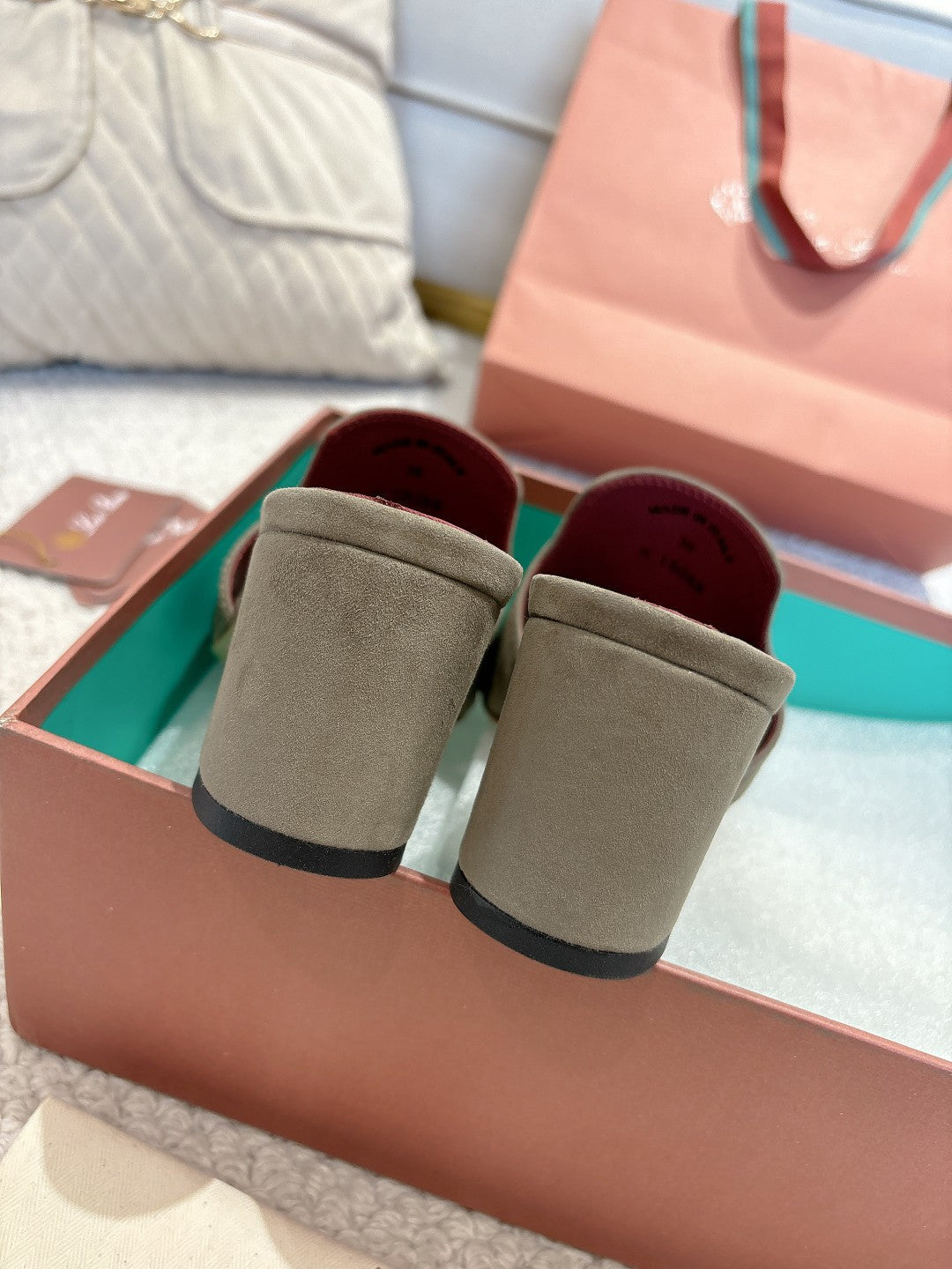 LP 25 Summer Charm Sandal 55 Rock Olive Suede