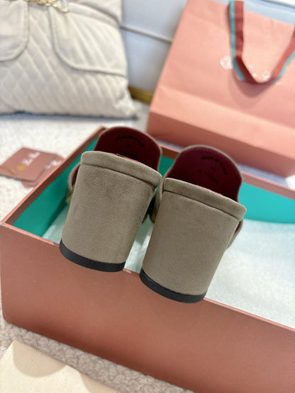 LP 25 Summer Charm Sandal 55 Rock Olive Suede
