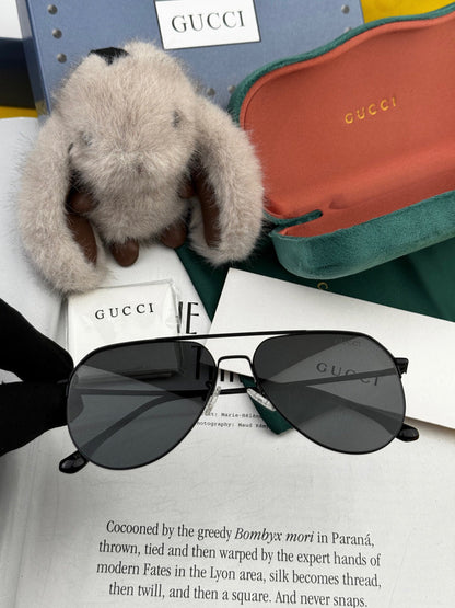 AVIATOR FRAME SUNGLASSES G1702 IN METAL