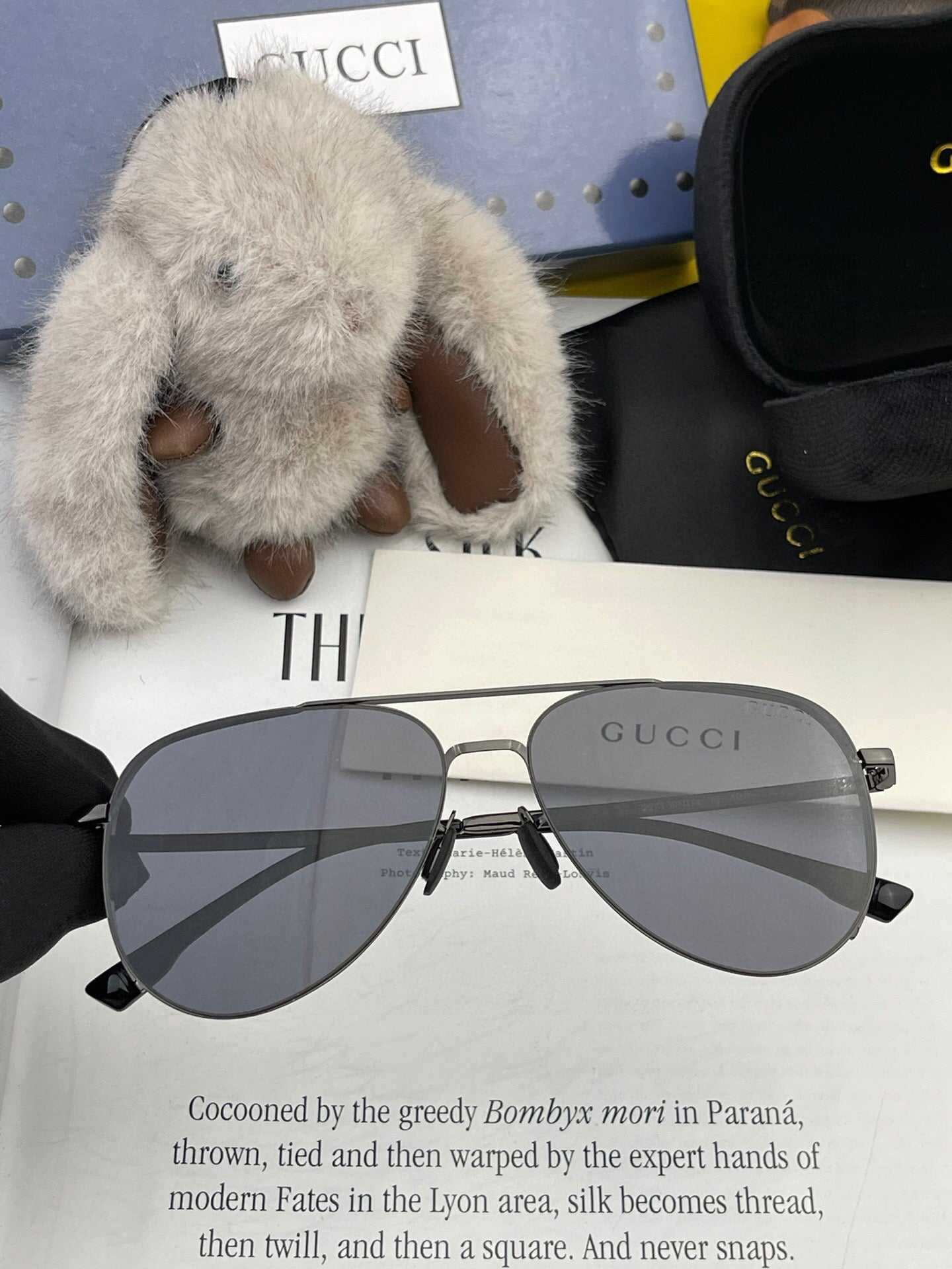 AVIATOR FRAME SUNGLASSES 1227 IN METAL