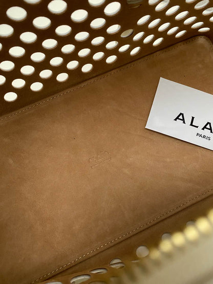 Alaia NEO MINA 32 BAG WHITE CALFSKIN 243008
