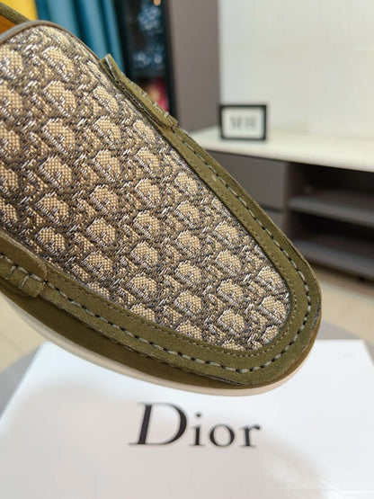 CD GRANVILLE BASIC LOAFER OLIVE JACQUARD