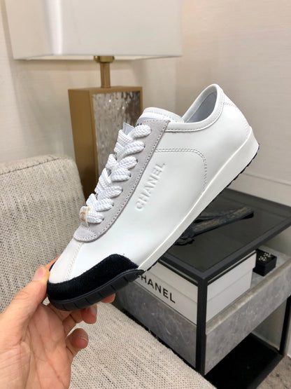 CC Sneake Black Mix White Grey Cowhide