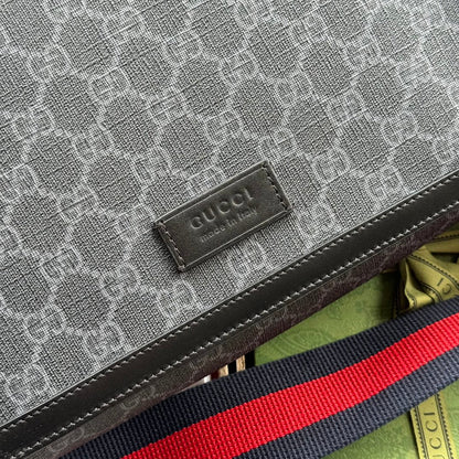 Gucci Bag 27 Black canvas 239989