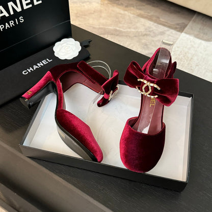 CC Mary Janes Red Velvet