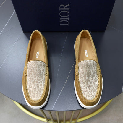 CD GRANVILLE BASIC LOAFER FLAX-BEIGE JACQUARD