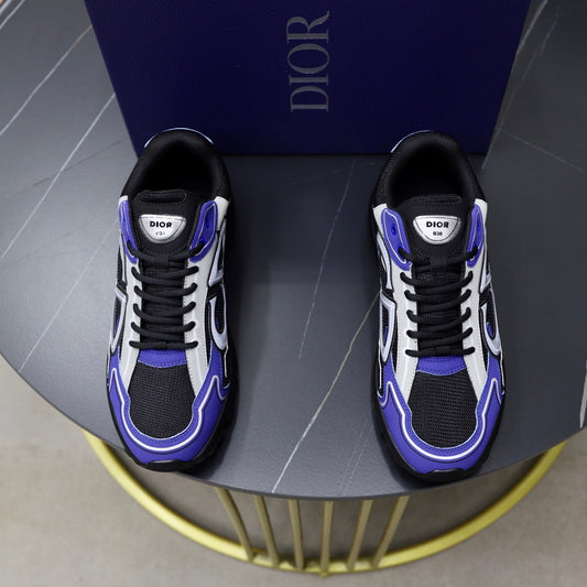 CD B30 Sneaker Black Mix Purple Mesh 643617