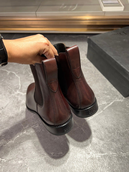 CD CHELSEA BOOT SYRUP CALFSKIN
