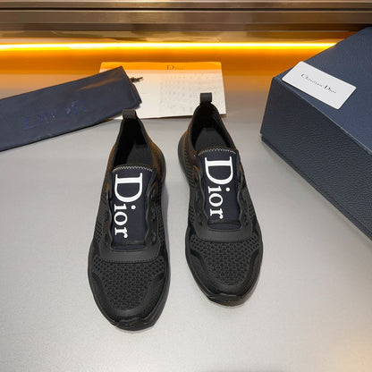 CD BASKETBALL SHOES BLACK BREATHABLE FABRIC