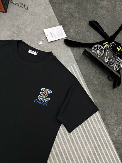 CC 2026 Short-Sleeve T-Shirt Rainbow Graffiti Cotton 431014