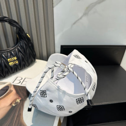 Miumiu Bandana Pattern And Embroidered Logo Hat 229398