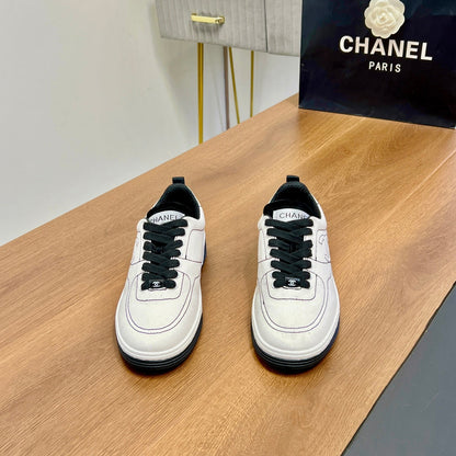 CC Sneaker 25mm In White Soft Denim 149496