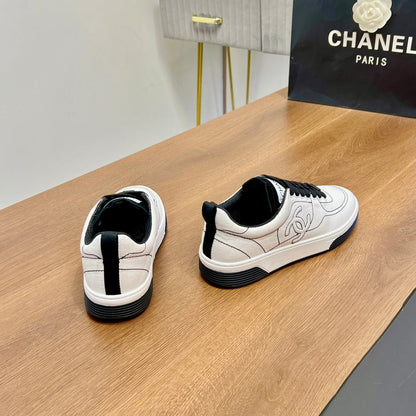 CC Sneaker 25mm In White Soft Denim 149496