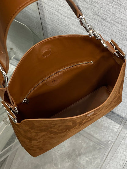 Dior 2026 Diorly Bag 31.5cm Suede Calfskin 289040