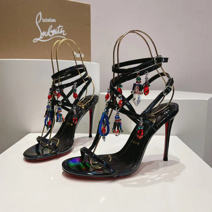 CL 25 Bombina Pampilla Sandals 100 Patent Leather 240499