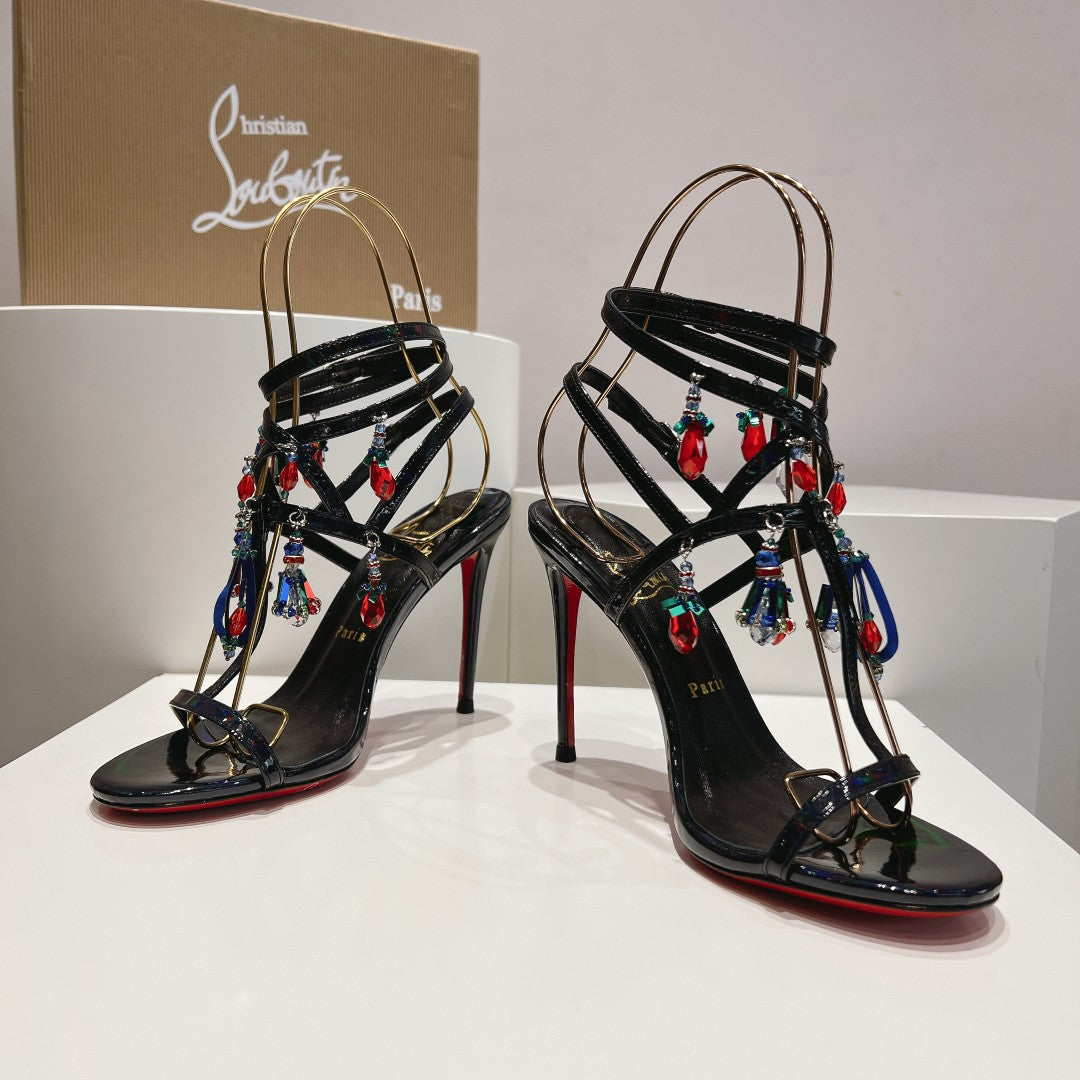 CL 25 Bombina Pampilla Sandals 100 Patent Leather 240499