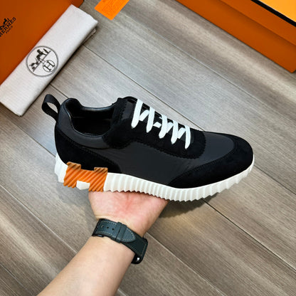 HM BOUNCING SNEAKER BLACK FABRIC