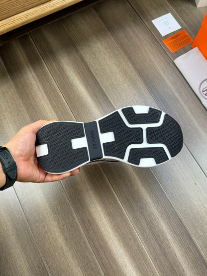 HM PRINTED SNEAKER WHITE TOTEM FABRIC