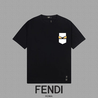 Fendi 2026 Men's Short-Sleeve T-Shirt Cotton 806070