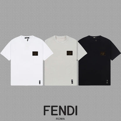 Fendi 2026 Men's Short-Sleeve T-Shirt Cotton 806093