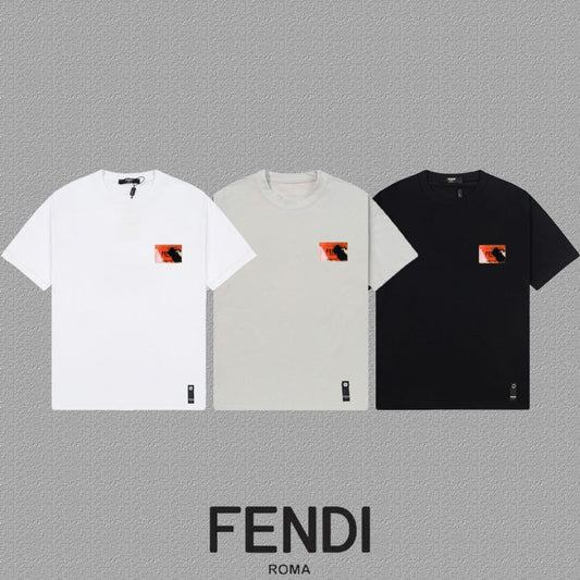 Fendi 2026 Men's Short-Sleeve T-Shirt Cotton 806099