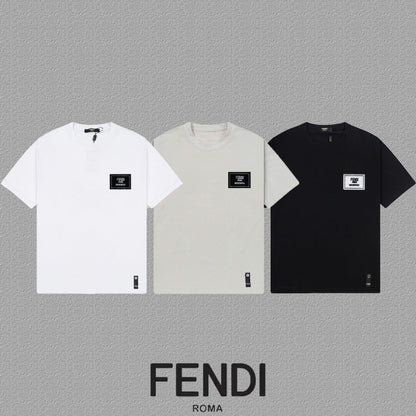 Fendi 2026 Men's Short-Sleeve T-Shirt Cotton 806102