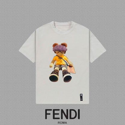 Fendi 2026 Men's Short-Sleeve T-Shirt Cotton 805936