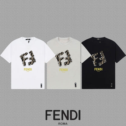 Fendi 2026 Men's Short-Sleeve T-Shirt Cotton 805939