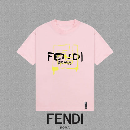Fendi 2026 Men's Short-Sleeve T-Shirt Cotton 805945