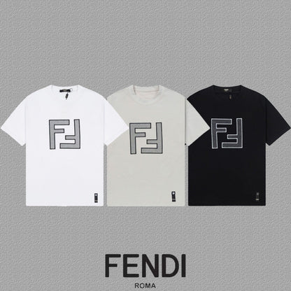 Fendi 2026 Men's Short-Sleeve T-Shirt Cotton 805948