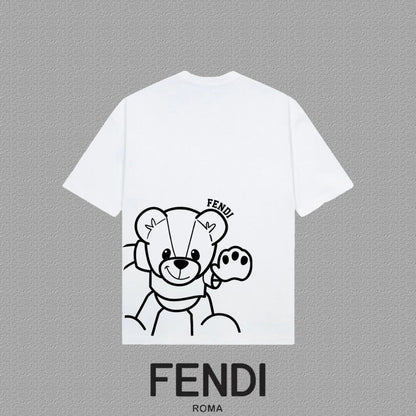 Fendi 2026 Men's Short-Sleeve T-Shirt Cotton 805957