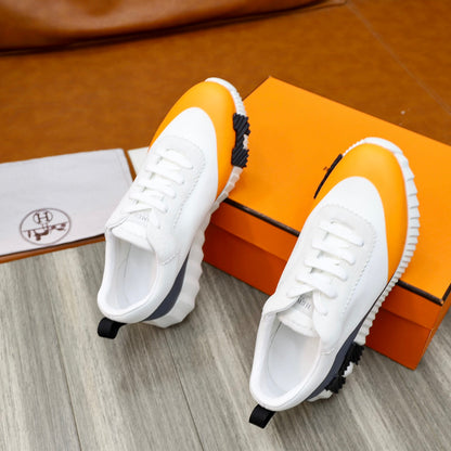 HM BOUNCING SNEAKER WHITE AND TIGER CANVAS
