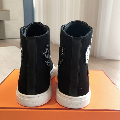 HM ILLICO SNEAKER BLACK DENIM