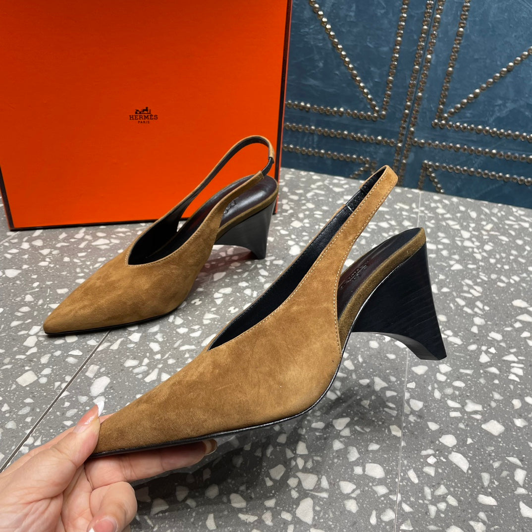 HM Intime 70 Pump Brown Suede  962929