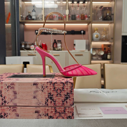 Jimmy 25 Seada 100 Pump Pink Cowhide 240049