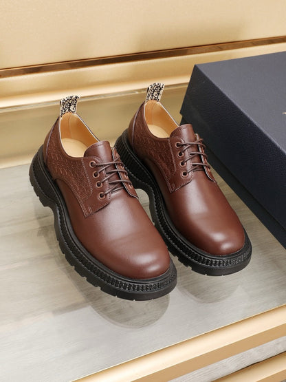 CD EXPLORER DERBY SHOE RUSSET CALFSKIN